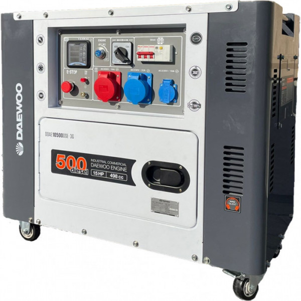 Дизельний генератор Daewoo Power DDAE 10500DSE-3