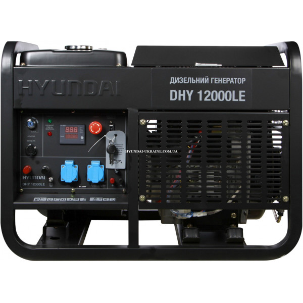 Дизельний генератор Hyundai DHY 12000LE