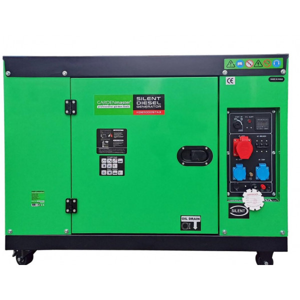 Дизельний генератор GARDENmaster KDE11000STA3 