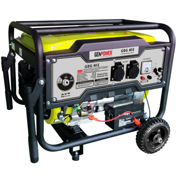 Бензиновий генератор Genpower GBG 40E