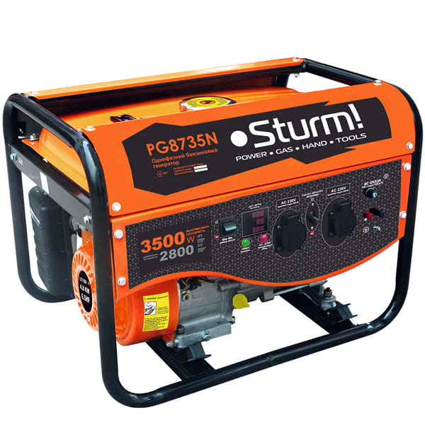 Бензиновий генератор Sturm PG8735