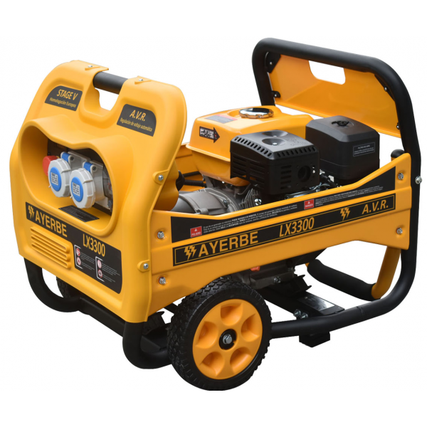 Бензиновий генератор AYERBE LX3300 E