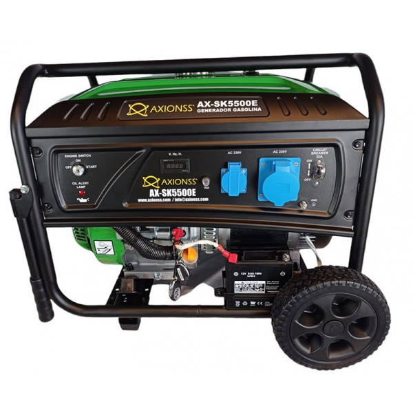Бензиновий генератор Axionss AX-SK5500E