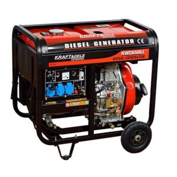Бензиновий генератор Kraft&Dele KW-6500EL (KD-122)