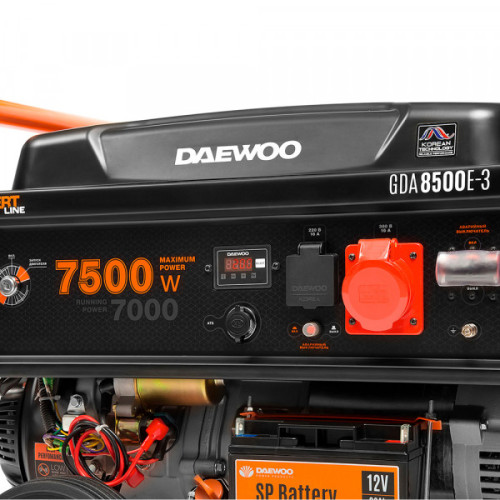 Бензиновий генератор Daewoo Power GDA 8500E