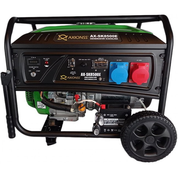 Бензиновий генератор Axionss AX-SK8500E