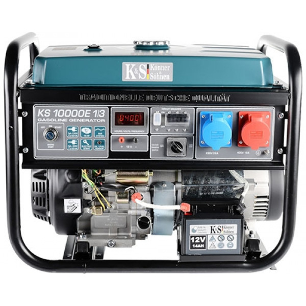 Бензиновий генератор Konner&Sohnen KS 10000E 1/3