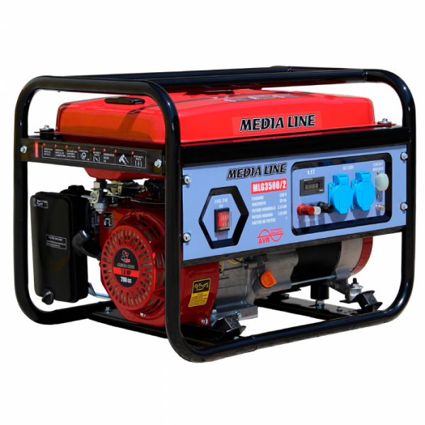 Бензиновий генератор AGT Media Line MLG3500/2 AVR