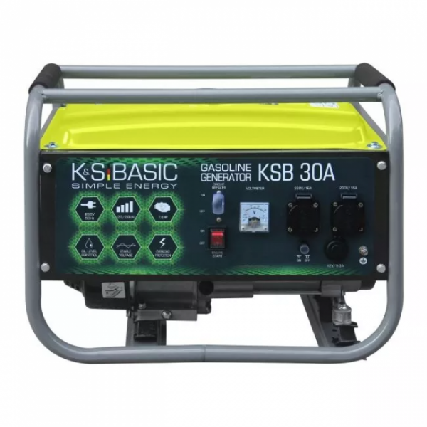 Бензиновий генератор K&S BASIC KSB 30A