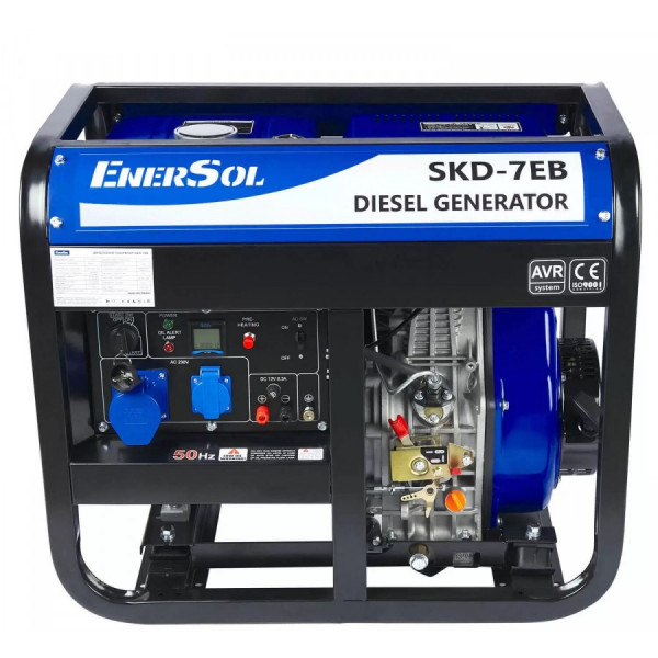 Дизельний генератор EnerSol SKD-7E(B)