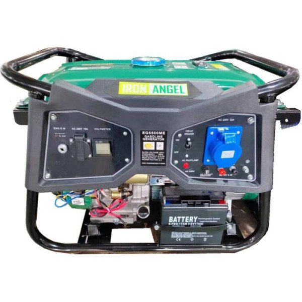 Бензиновый генератор Iron Angel EG 5500 ME