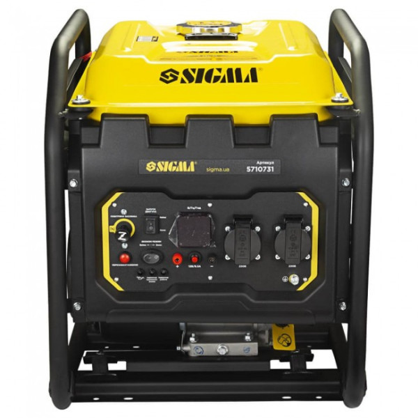 Инверторный бензиновый генератор SIGMA 3.0/3.5 кВт ручний запуск (5710731) Инверторный бензиновый генератор SIGMA 3.0/3.5 кВт ручний запуск (5710731)