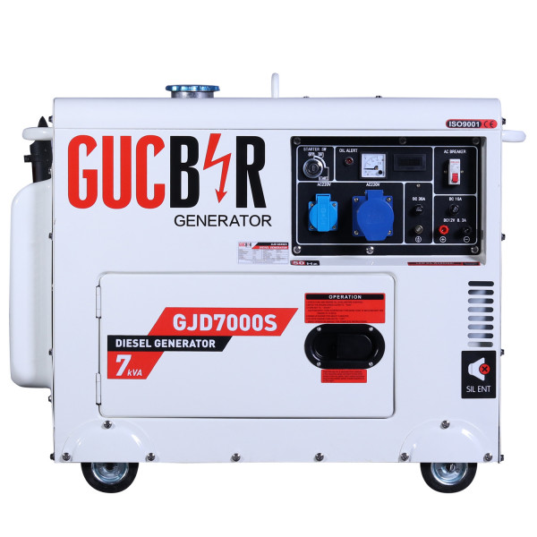 Дизельний генератор Gucbir GJD7000S