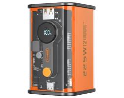 Внешний аккумулятор (Power Bank) BYZ W90 20000mAh Type C PD Orange (BYZ-W90-O)