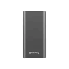 Внешний аккумулятор (павербанк) ColorWay Power Bank 20000 mAh Full Gray (CW-PB200LPH3GR-PDD)
