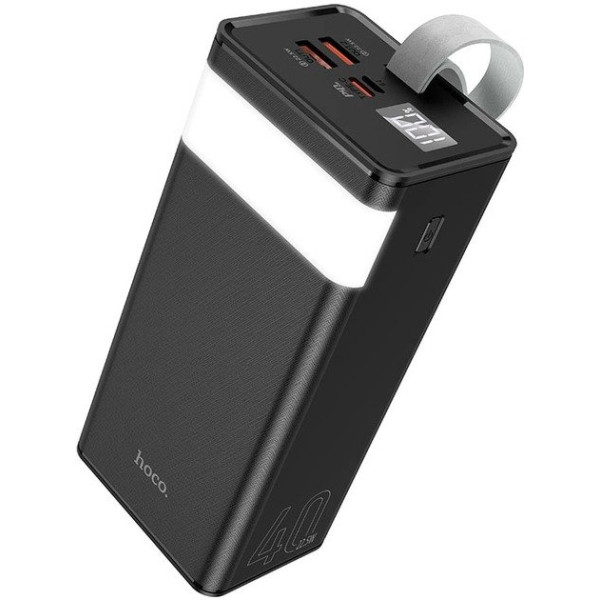Hoco Power bank J86 Powermaster 40000mAh QC3.0 PD22,5W Black Hoco Power bank J86 Powermaster 40000mAh QC3.0 PD22,5W Black