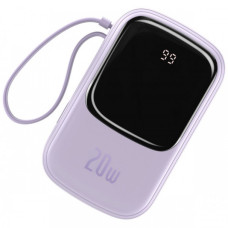 Baseus Qpow Digital Display Quick Charging Power Bank 20W 20000mAh Purple (PPQD-H05)