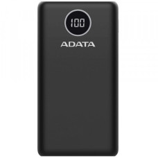 ADATA 20000 mAh 20W QC 3.0/PD 3.0 USB-C + USB2.0 чорна (P20000QCDB)
