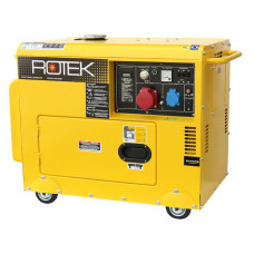 Дизельний генератор ROTEK GD4SS-3-6000-5EBZ 380V 50Hz (3 фази) 5,5 kW (GEN239)