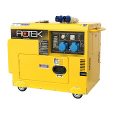 Дизельний генератор ROTEK GD4SS-1A-6000-5EBZ 220V 50Hz (1 фаза) 5,5 kW (GEN238)