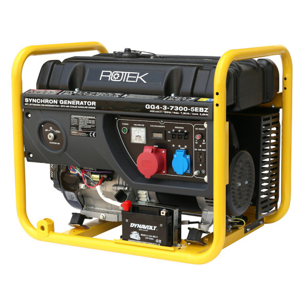 Бензиновий генератор ROTEK GG4-3-7300-5EBZ 380V 50Hz (3 фази) 7,3 kW (GEN235)