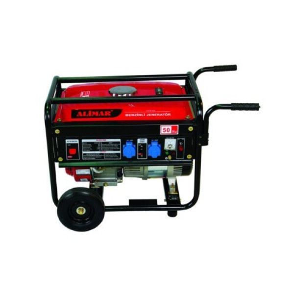 Генератор Alimar Міні-електростанція бензиновий ALM-B-7500ME 1 фаза 8 кВА