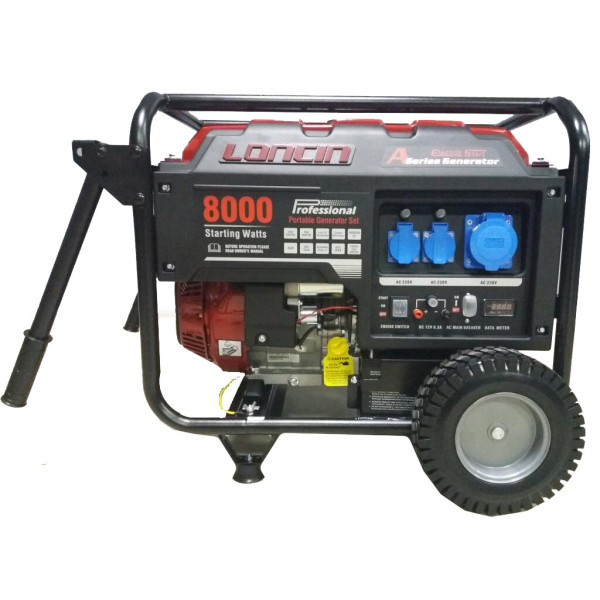 Бензиновий генератор Loncin LC 8000 D AS