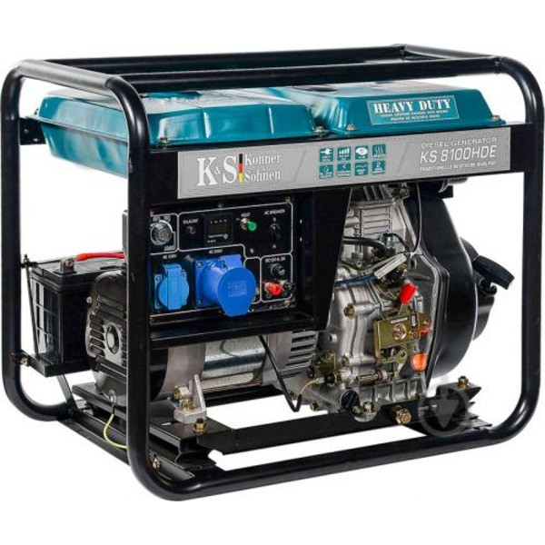 Дизельний генератор Konner&Sohnen KS 8100HDE