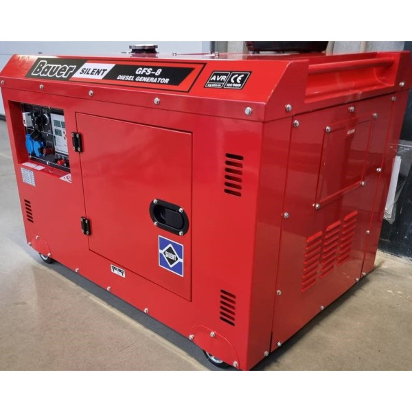 Инверторный дизельный генератор Bauer GFS-8 8.8kW