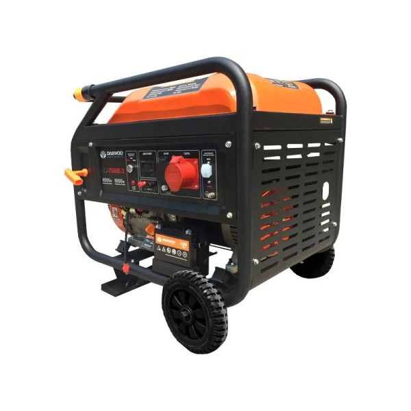 Бензиновый генератор Daewoo Power GDA 7500E-3