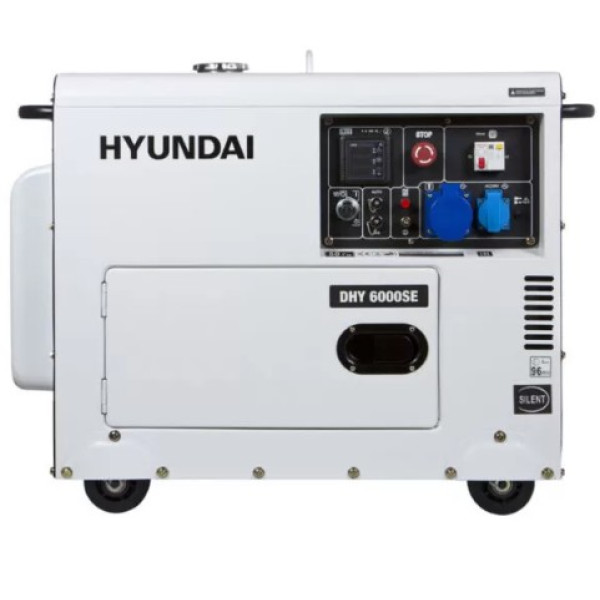 Дизельный генератор Hyundai DHY 6000SE