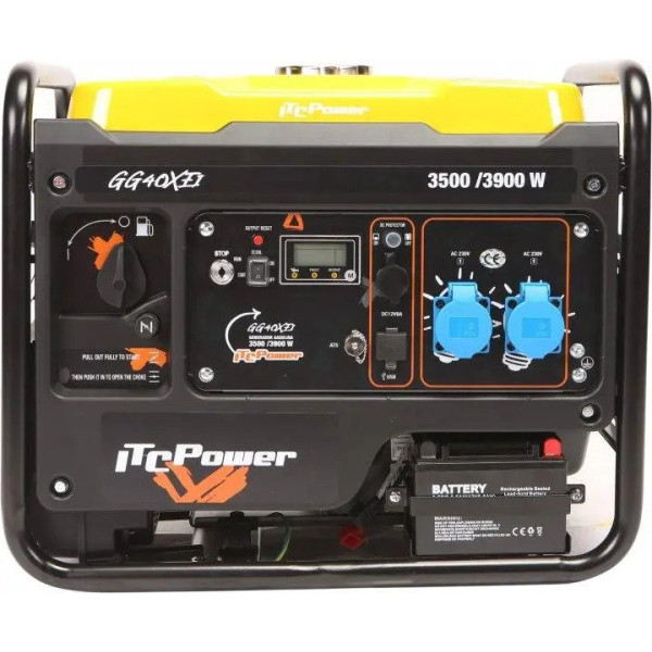 Инверторный бензиновый генератор ITC Power GG40XEi Инверторный бензиновый генератор ITC Power GG40XEi