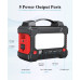 REMAX Tank Series 150W Multifunctional Portable Power Station 36000mAh RPP-325