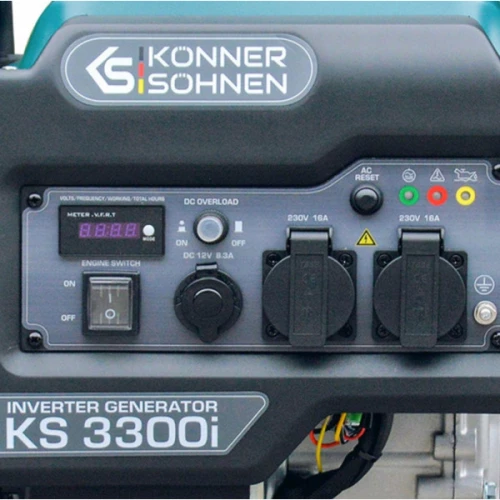 Инверторний бензиновый генератор Konner&Sohnen KS 3300i