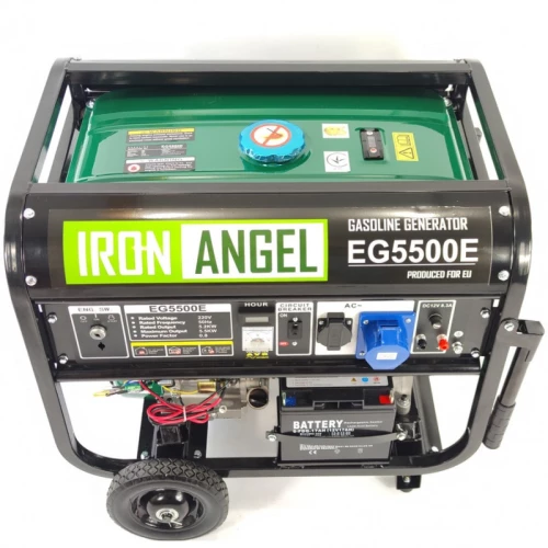 Бензиновый генератор Iron Angel EG 5500 E (2001118)