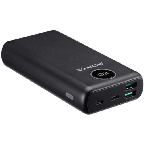 Внешний аккумулятор (павербанк) ADATA Powerbank P20000QCD 20000mAh QC/PD black (AP20000QCD-DGT-CBK)