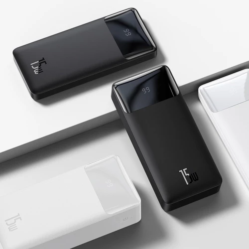 Baseus Bipow Digital Display 30000mAh 15W Black (PPBD050201)