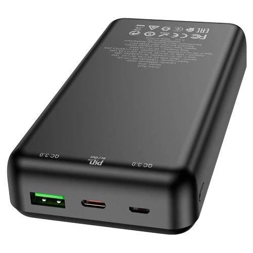 Hoco Type-C PD 20W+Quick Charge 3.0 20000 mAh J87A Black