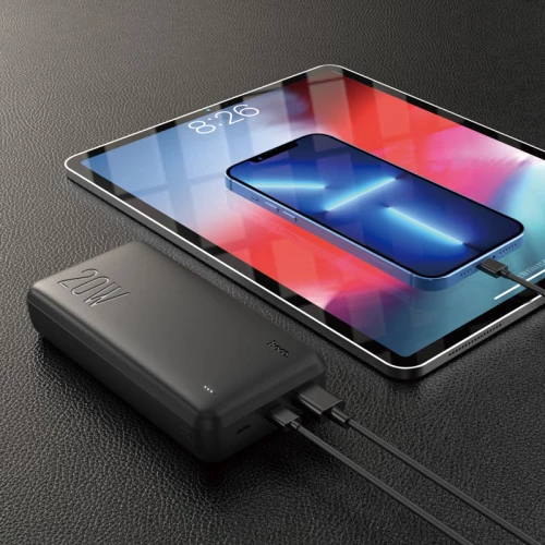 Hoco Type-C PD 20W+Quick Charge 3.0 20000 mAh J87A Black