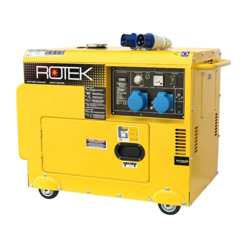 Дизельний генератор ROTEK GD4SS-1A-6000-5EBZ 220V 50Hz (1 фаза) 5,5 kW (GEN238)
