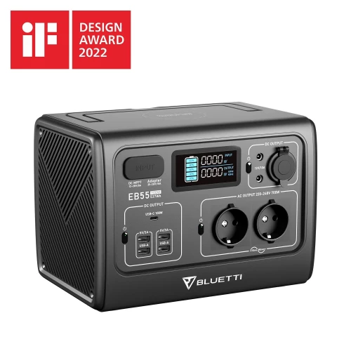 Bluetti PowerOak EB55 537Wh 700W 150000mAh (PB930340)