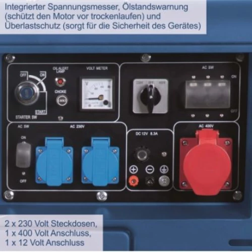 Дизельный генератор Scheppach SG 5200D (5906222903)