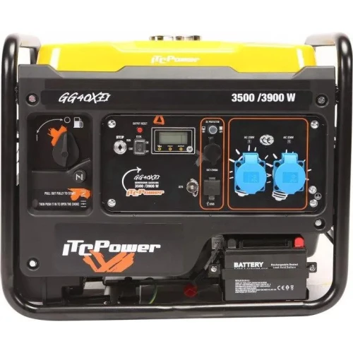 Инверторный бензиновый генератор ITC Power GG40XEi