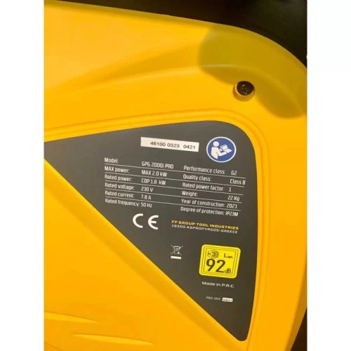 Инверторный бензиновый генератор FF Group GPG 2000i PRO